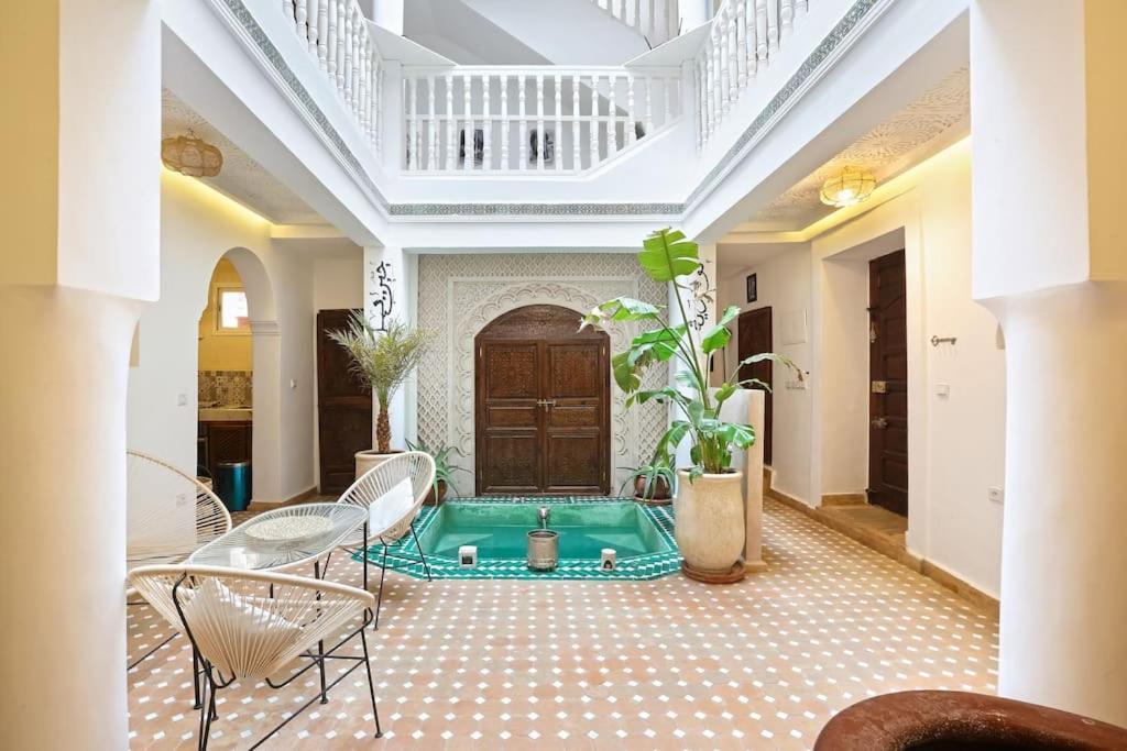 Riad El Khir En Centre Ville Rooftop Et Bassin Марракеш Экстерьер фото