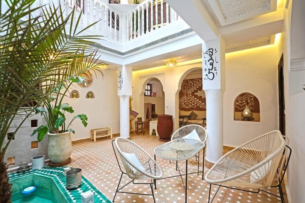 Riad El Khir En Centre Ville Rooftop Et Bassin Марракеш Экстерьер фото